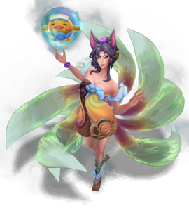 Spirit Blossom Ahri Catseye Chroma