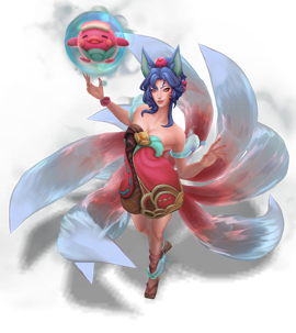 Spirit Blossom Ahri Ruby Chroma