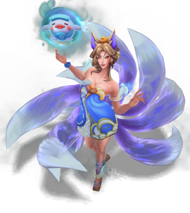 Spirit Blossom Ahri Sapphire Chroma
