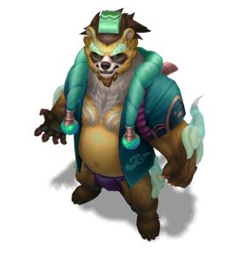 Spirit Blossom Volibear Turquoise Chroma
